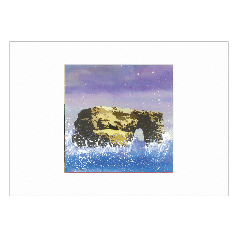 Marsden Rock  Limited Edition Print 40x50cm